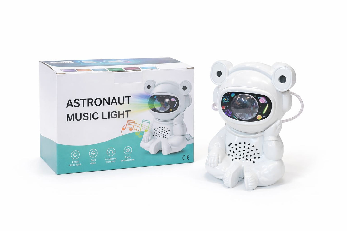 Projektor Galaktyka Astronauta LED - Gwiazdy i Mgławice do Pokoju