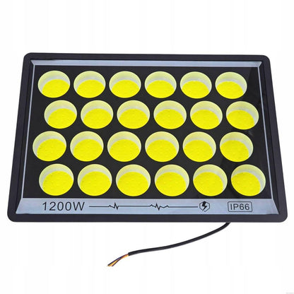 Naświetlacz LED 1200W IP66 Zewnętrzny Przemysłowy Mocna Lampa