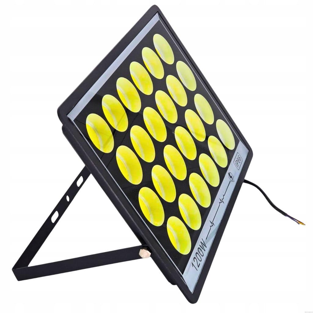 Naświetlacz LED 1200W IP66 Zewnętrzny Przemysłowy Mocna Lampa