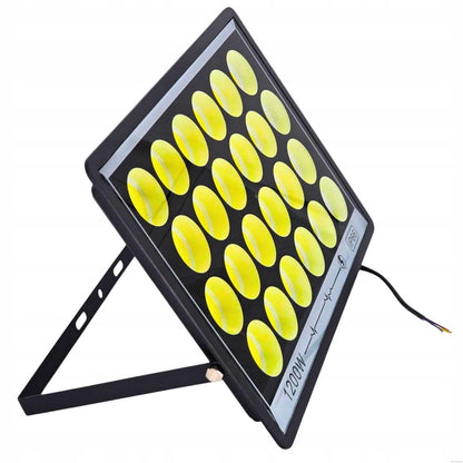 Naświetlacz LED 1200W IP66 Zewnętrzny Przemysłowy Mocna Lampa