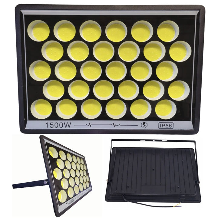Naświetlacz LED 1500W IP66 Zewnętrzny - Mocne Oświetlenie Ogrodu i Firmy