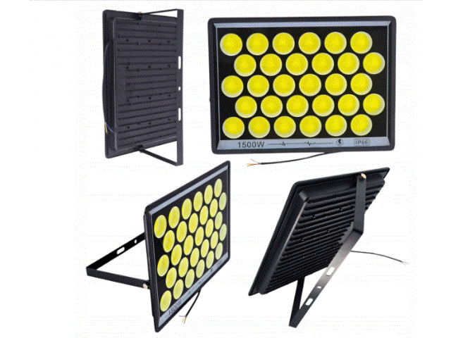 Naświetlacz LED 1500W IP66 Zewnętrzny - Mocne Oświetlenie Ogrodu i Firmy