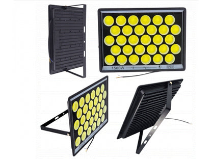 Naświetlacz LED 1500W IP66 Zewnętrzny - Mocne Oświetlenie Ogrodu i Firmy
