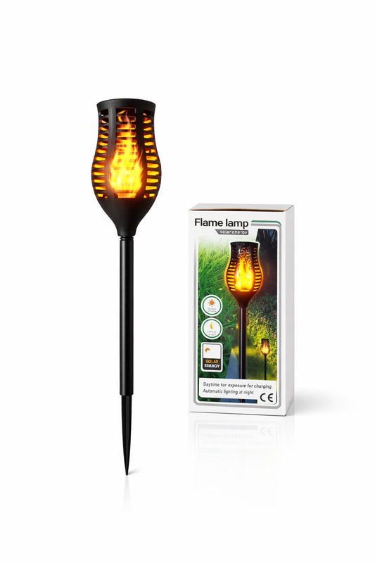 Garden Solar Light Flame (144) (On Carton 9477)