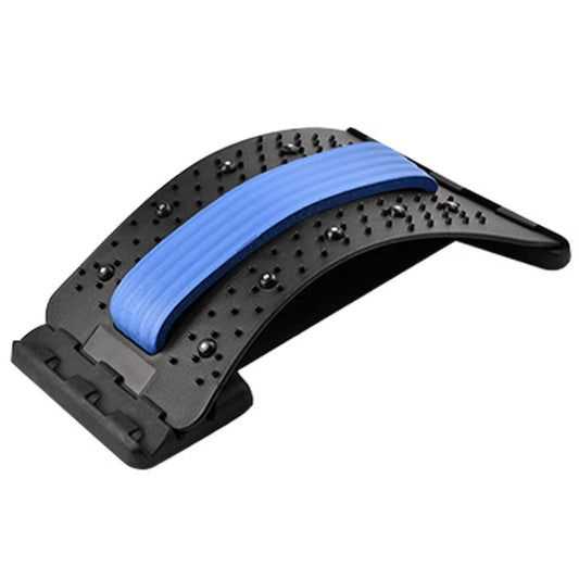 Regulowany Rozciągacz Pleców i Masażer Lędźwiowy - Ulga w Bólu