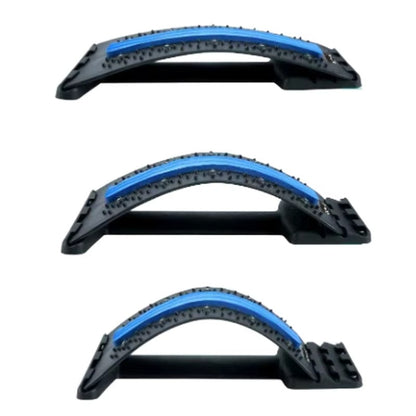 Regulowany Rozciągacz Pleców i Masażer Lędźwiowy - Ulga w Bólu