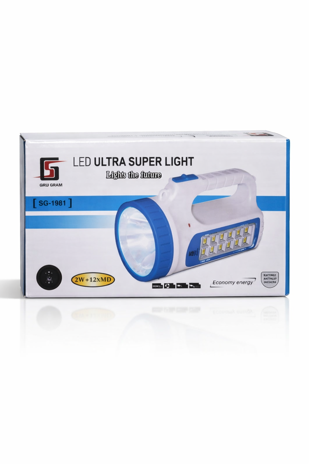 Latarka LED Ultra Super Light SG-1981 Mocne Światło i Wszechstronność