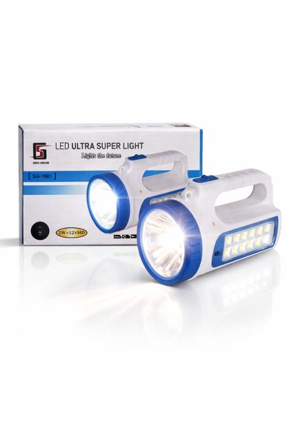 Latarka LED Ultra Super Light SG-1981 Mocne Światło i Wszechstronność