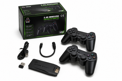 Bezprzewodowa Konsola do Gier 2.4G z Dwoma Kontrolerami HDMI