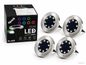 Solarne Lampy Ogrodowe LED - Zestaw 4 szt. Białe Światło