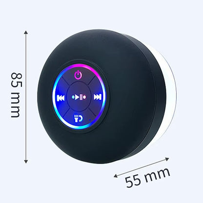 Wodoodporny Głośnik Bluetooth Prysznicowy z Przyssawką | Muzyka pod Prysznicem