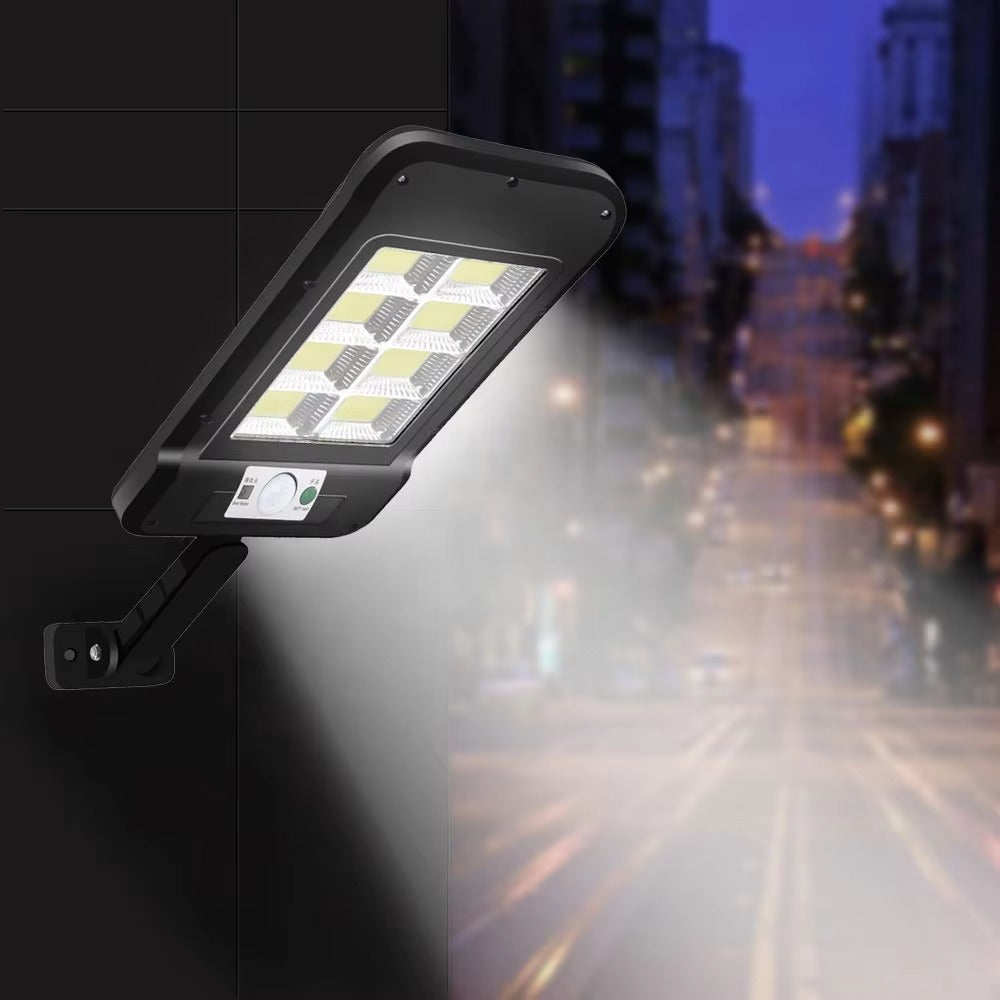 Solarna Lampa Uliczna LED z Czujnikiem Ruchu PIR i Pilotem IP65