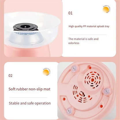 Domowa Maszyna do Waty Cukrowej - Szybkie Pianki dla Dzieci i Rodziny