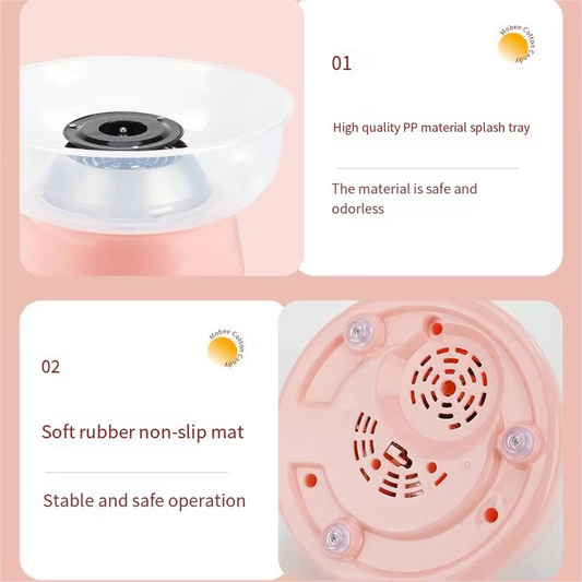 Domowa Maszyna do Waty Cukrowej - Szybkie Pianki dla Dzieci i Rodziny