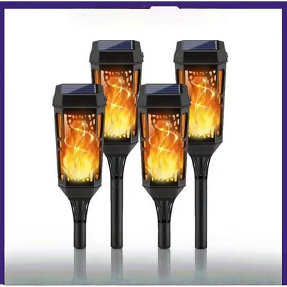 ZEWN?TRZNA LAMPA SOLARNO-MIGOCZ?CY P?OMIE? 12 LED