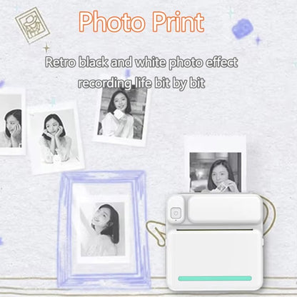 Mini Drukarka Termiczna Przenośna Bluetooth | Bezprzewodowa