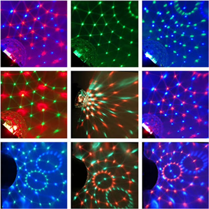 LAMPA KULA DYSKOTEKOWA PROJEKTOR REFLEKTOR LED RGB