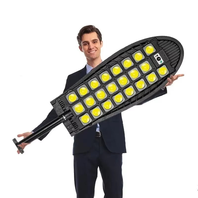 Lampa Uliczna LED z Sensorem Ruchu i Zmierzchu | Energooszczędna