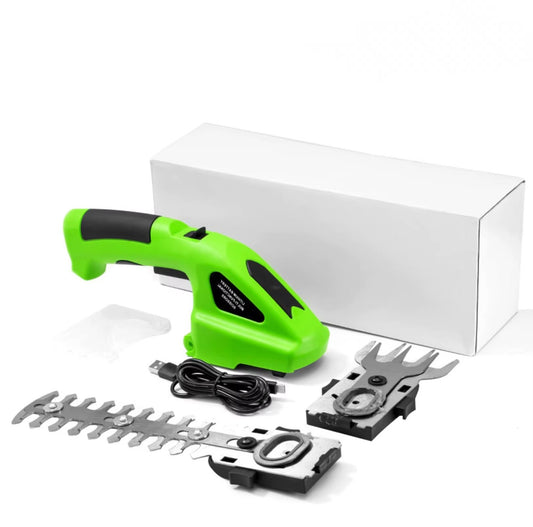 Nożyce do żywopłotu i trawy akumulatorowe jednoręczne DIY