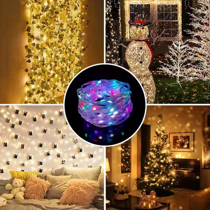 Inteligentne Lampki LED RGB USB 10m z Aplikacją i Pilotem