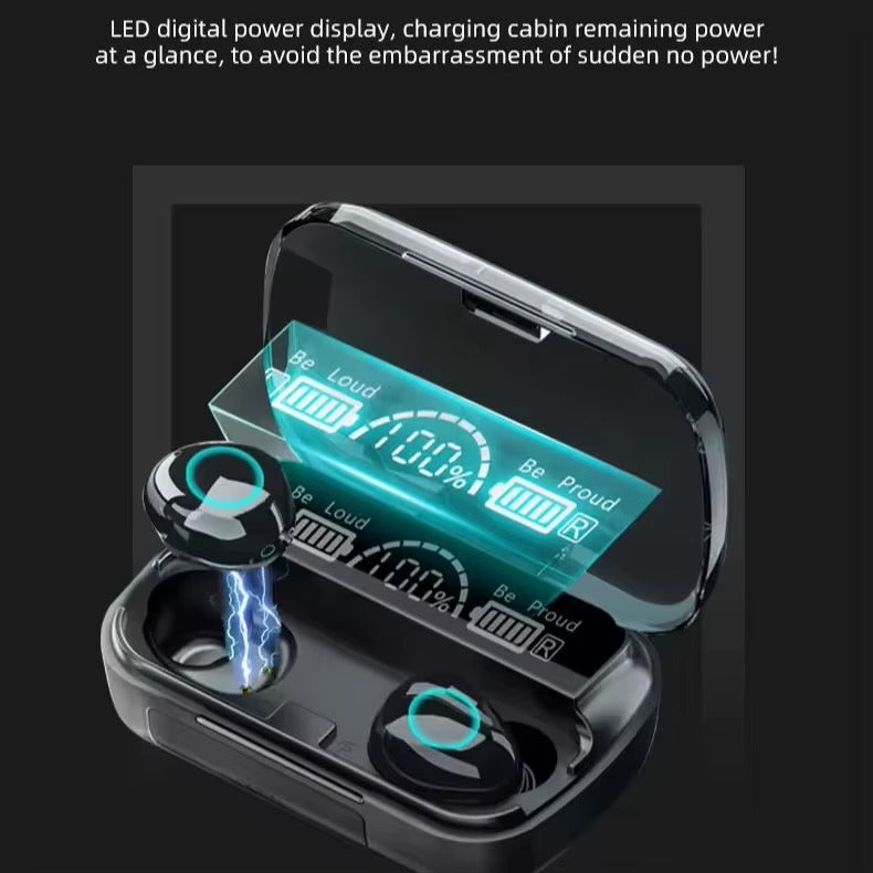 S?UCHAWKI BEZPRZEWODOWE DOUSZNE DOTYKOWE BLUETOOTH