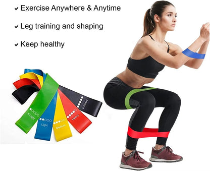 Zestaw Gum Oporowych do Ćwiczeń Fitness 5 Poziomów