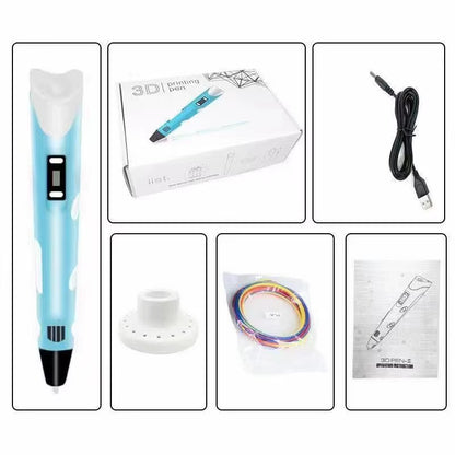 Długopis 3D do Druku Kreatywnego - Rozwijaj Wyobraźnię!