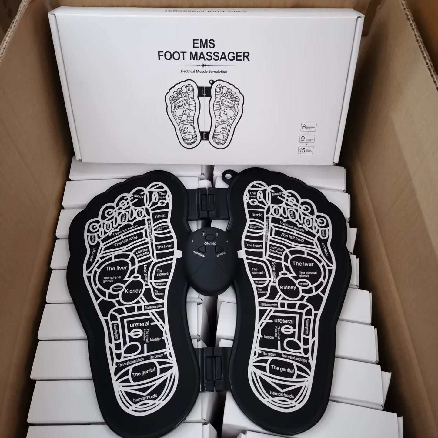 Mata do Masażu Stóp EMS - Refleksologia, Krążenie, Relaks