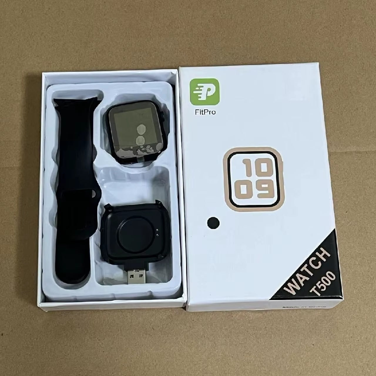 Smartwatch T500 Bluetooth, Pulsometr, Ekran Dotykowy, Android iOS