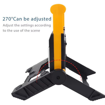 Lampa Robocza LED COB Przenośna z Podstawą | Jasne Oświetlenie