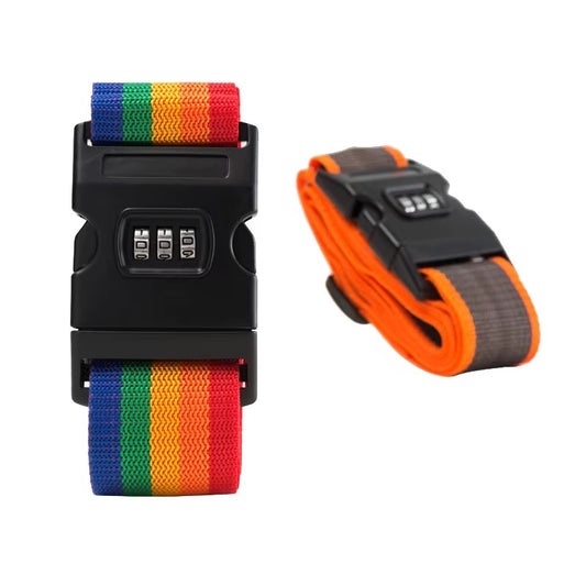 Pas Bagażowy z Zamkiem Szyfrowym - Bezpieczeństwo w Podróży