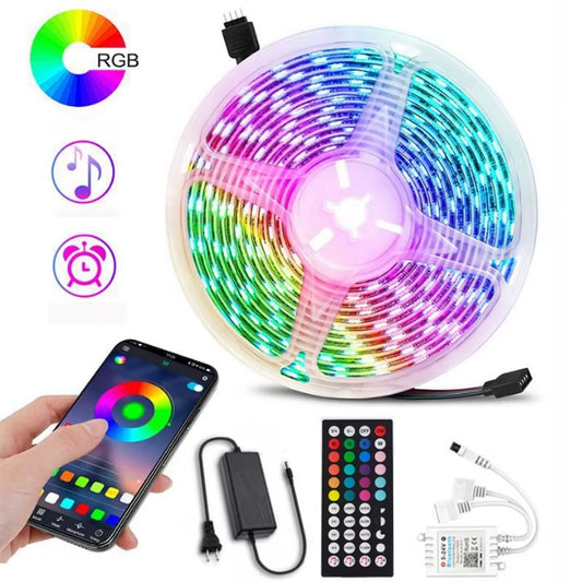 Inteligentna Taśma LED RGB 5m z Synchronizacją Muzyki i Aplikacją