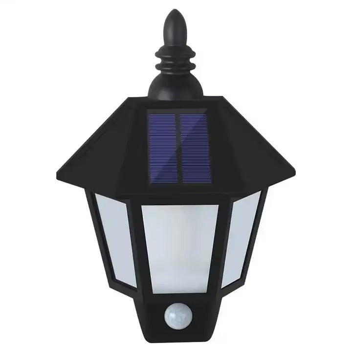 Solarna Lampa Ogrodowa LED z Czujnikiem Ruchu - Bezprzewodowa