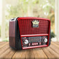 Radio Solarne Bluetooth Golon RX-BT455 AM/FM/SW Retro
