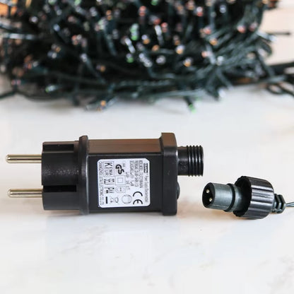 Ciepłe Białe Lampki LED na Druciku - Dekoracja Wnętrz i Ogrodu