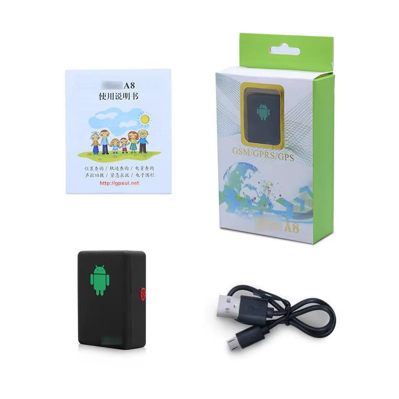 Mini Lokalizator GPS z Kartą SIM - Śledzenie w Czasie Rzeczywistym