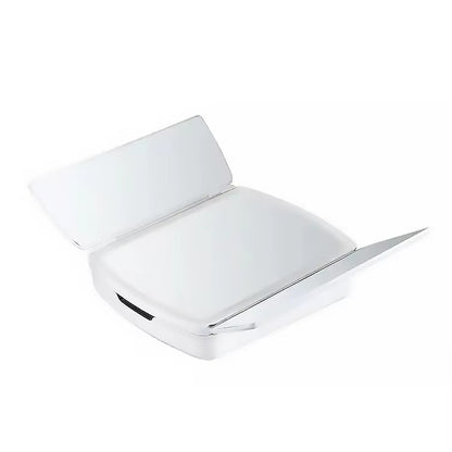 Lustro Kosmetyczne LED Trzyczęściowe z Organizerem do Makijażu