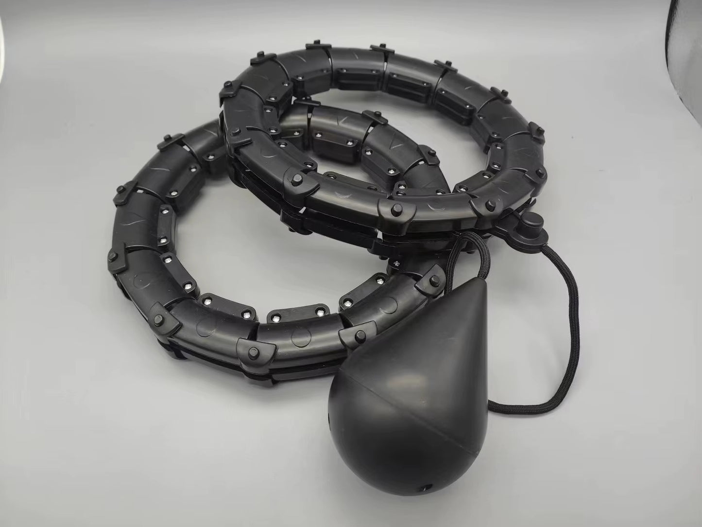 Inteligentne Hula Hoop Regulowane z Obciążeniem do Ćwiczeń