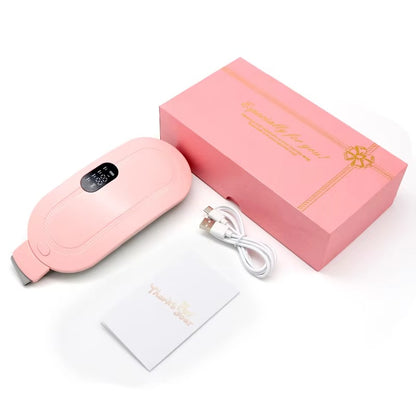 Przenośny Pas Grzewczy i Masażer na Ból Menstruacyjny | Idealny Prezent