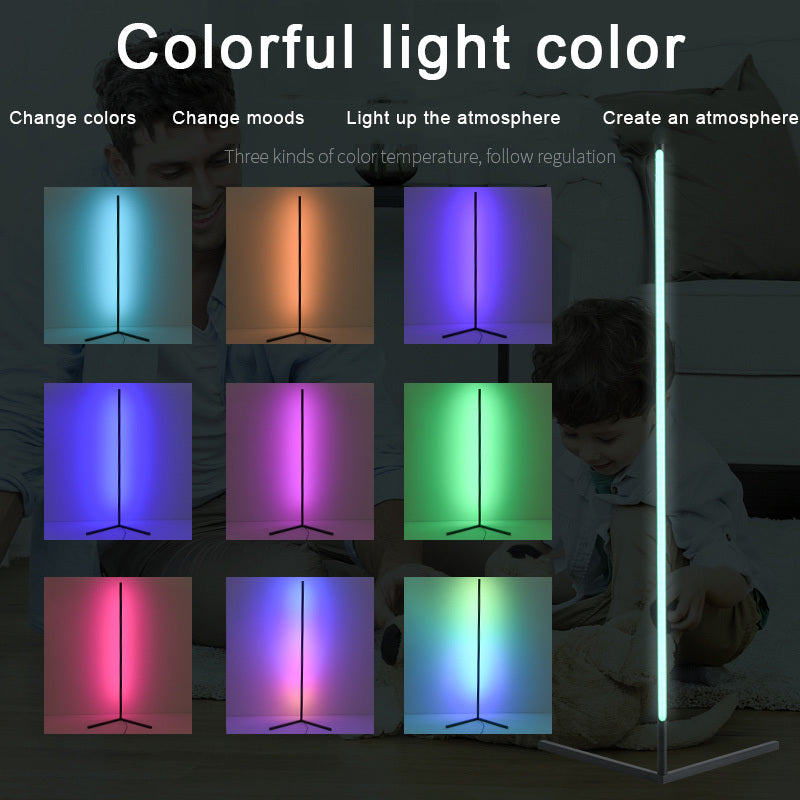 Wysoki Statyw z Lampą RGB LED
