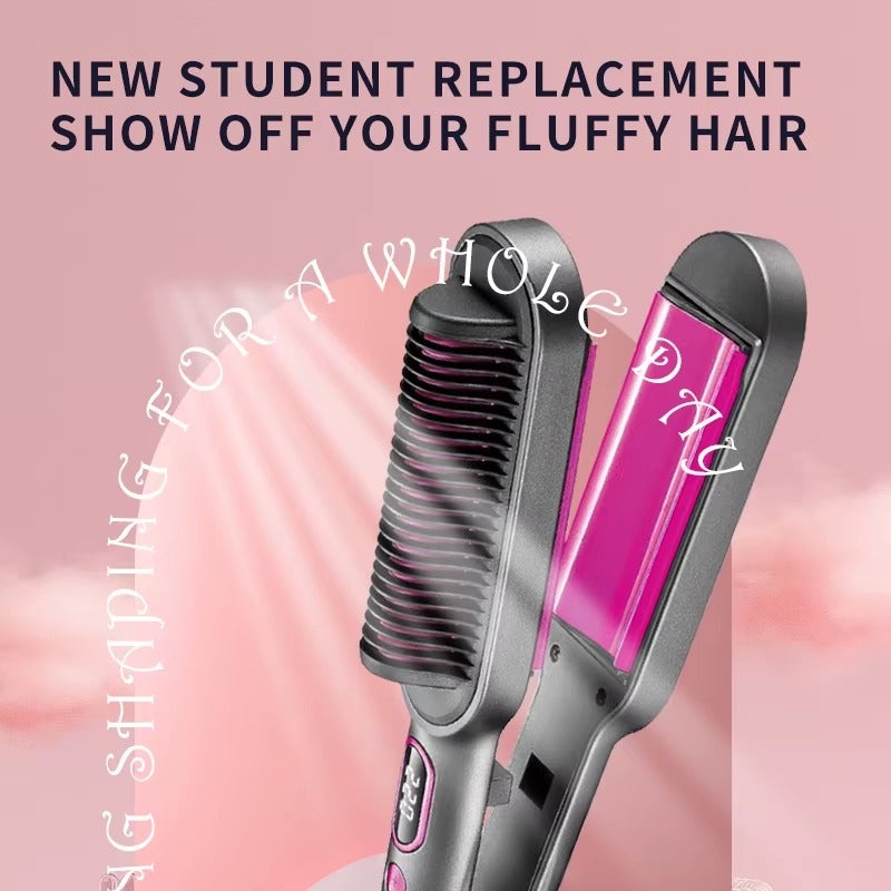 KEMEI KM-2263 Prostownico-Lokówka Grzebień 2w1 do Włosów