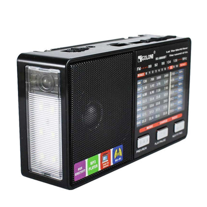 Golon RX-8866BT Radio Wielozakresowe MP3 Latarka LED USB Bluetooth