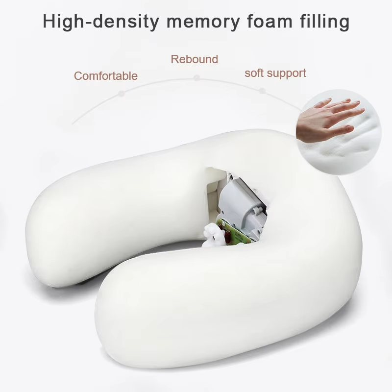 Inteligentna Poduszka Masująca na Kark z Grzaniem i Wibracjami