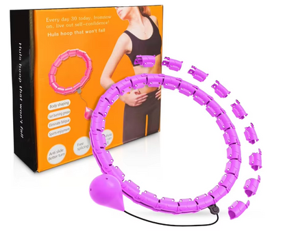 Inteligentne Hula Hoop Regulowane z Obciążeniem do Ćwiczeń