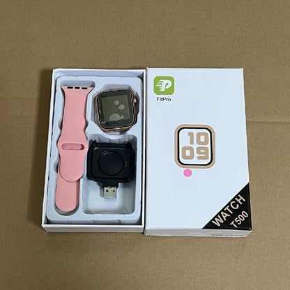 Smartwatch T500 Bluetooth, Pulsometr, Ekran Dotykowy, Android iOS