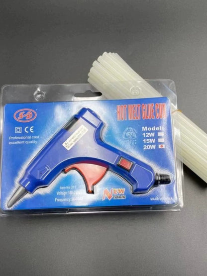 Pistolet do Kleju na Gorąco 20W – Szybkie Nagrzewanie, DIY, Rękodzieło