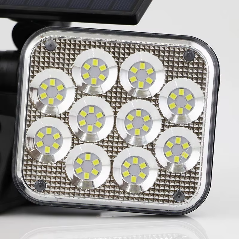 Solarna Lampa LED z Czujnikiem Ruchu - Oświetlenie Ogrodowe