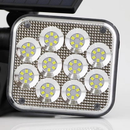 Solarna Lampa LED z Czujnikiem Ruchu - Oświetlenie Ogrodowe