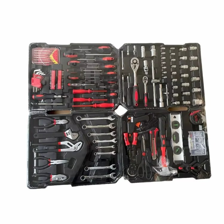 Profesjonalny Zestaw Narzędzi 4-Poziomowy w Walizce Aluminiowej