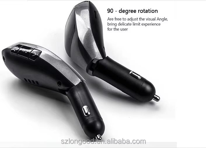 Nadajnik FM Bluetooth X5 do Samochodu | MP3 USB TF | Ładowarka